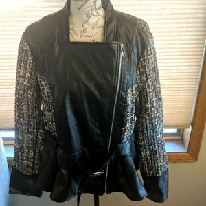 Lane Bryant, 18/20, faux leather jacket
